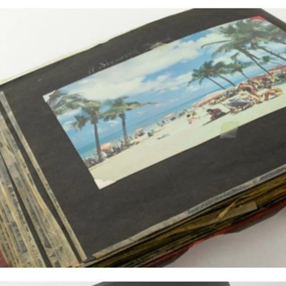 VINTAGE 1950s Wooden Photo Album, Travel to Florida, Cuba, Bathing Beauty Shots - Picture 11 of 15